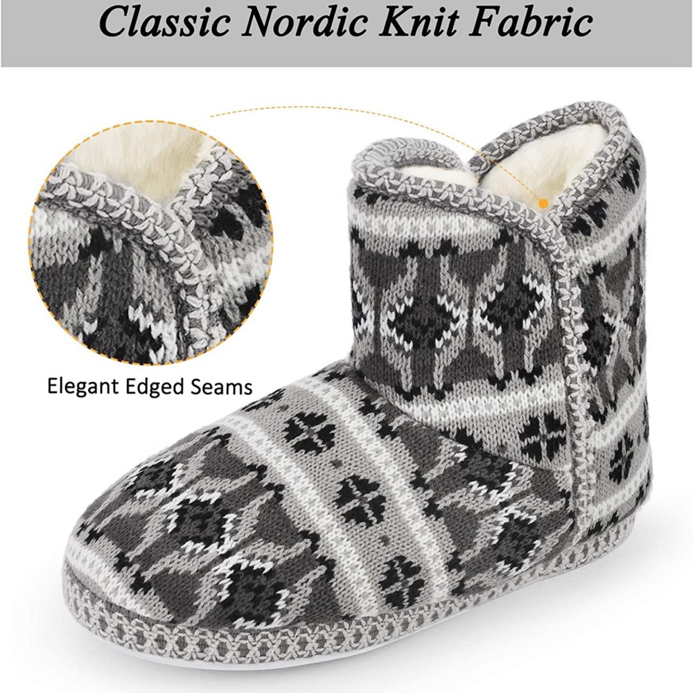 Dena Lives Women's Bootie Slippers